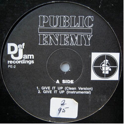Public Enemy Give It Up Vinyl 12" USED