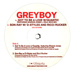 Greyboy Got To Be A Love / Son-Ray Vinyl 12" USED