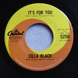 Cilla Black It's For You Vinyl 7" USED