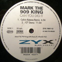 Mark The 909 King Can You Dig It Vinyl 12" USED