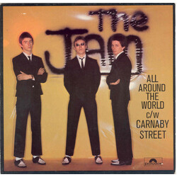 The Jam All Around The World c/w Carnaby Street Vinyl 7" USED