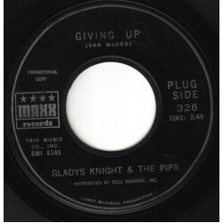 Gladys Knight And The Pips Giving Up / Maybe Maybe Baby Vinyl 7" USED