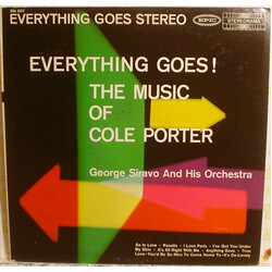 George Siravo And His Orchestra Everything Goes! The Music Of Cole Porter Vinyl LP USED