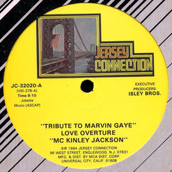 McKinley Jackson / Sylvia Robinson / Kevin Keys Tribute To Marvin Gaye Love Overture Vinyl 12" USED