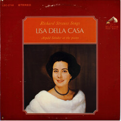 Lisa Della Casa Richard Strauss Songs Vinyl LP USED