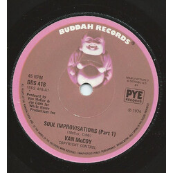 Van McCoy Soul Improvisations Vinyl 7" USED