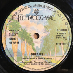 Fleetwood Mac Dreams Vinyl 7" USED