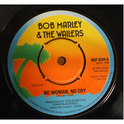 Bob Marley & The Wailers No Woman, No Cry Vinyl 7" USED