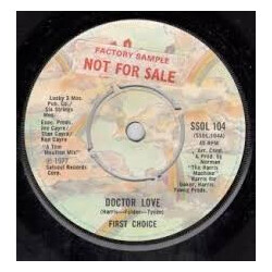 First Choice Doctor Love Vinyl 7" USED