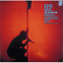 U2 Live "Under A Blood Red Sky" Vinyl LP USED
