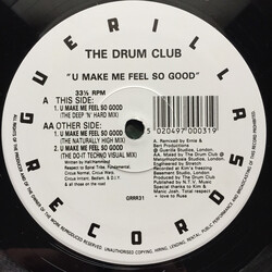 Drum Club U Make Me Feel So Good Vinyl 12" USED