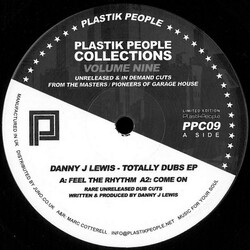 Danny J Lewis Totally Dubs EP Vinyl 12" USED