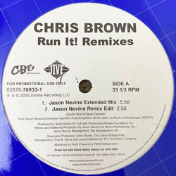 Chris Brown (4) Run It! (Remixes) Vinyl 12" USED