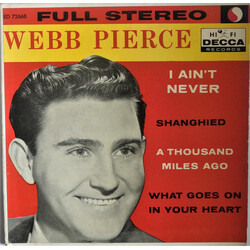 Webb Pierce Webb Pierce Vinyl 7" USED