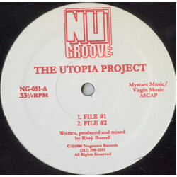 The Utopia Project File #1 Vinyl 12" USED