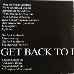 Easterhouse Get Back To Russia Vinyl 7" USED