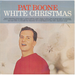 Pat Boone White Christmas Vinyl LP USED
