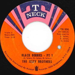 The Isley Brothers Black Berries USED VINYL 7INCH 45 RPM