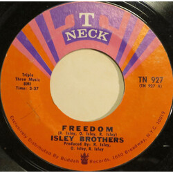 The Isley Brothers Freedom USED VINYL 7INCH 45 RPM SINGLE STYRENE