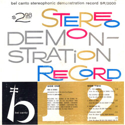 Various Bel Canto Stereophonic Demonstration Record Vinyl LP USED