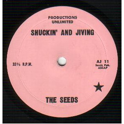 The Seeds Shuckin' And Jiving Vinyl 7" USED