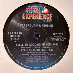 Yarbrough & Peoples Feels So Good VINYL 12" USED