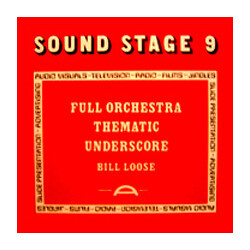 William Loose Sound Stage 9: Full Orchestra Thematic Underscore Vinyl LP USED