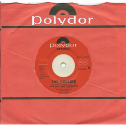 The Hollies The Air That I Breathe Vinyl 7" USED