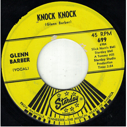 Glenn Barber Knock Knock / Dancing Shoes Vinyl 7" USED