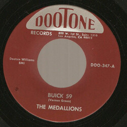 The Medallions Buick 59 / The Letter Vinyl 7" USED