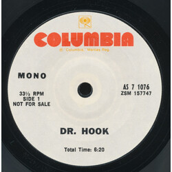 Dr. Hook A One Sided Interview Vinyl 7" USED
