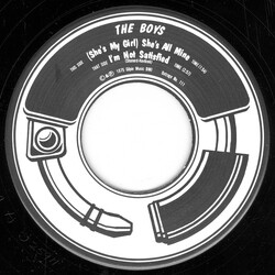 The Boys (21) (She's My Girl) She's All Mine / I'm Not Satisfied Vinyl 7" USED