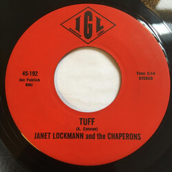 Janet Lockmann And The Chaperons Tuff / Tequila Vinyl 7" USED