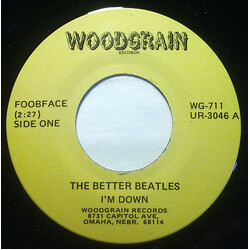 The Better Beatles I'm Down Vinyl 7" USED