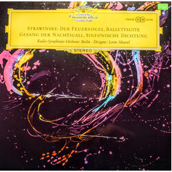 Igor Stravinsky / Lorin Maazel / Radio-Symphonie-Orchester Berlin Der Feuervogel, Ballettsuite Gesang Der Nachtigall, Sinfonische Dichtung Vinyl LP US