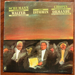 Robert Schumann / Frédéric Chopin / Eugene Istomin / Bruno Walter / Columbia Symphony Orchestra / Eugene Ormandy / The Philadelphia Orchestra Piano Co