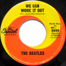 The Beatles We Can Work It Out / Day Tripper Vinyl 7" USED