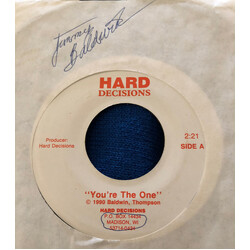 Hard Decisions You're the One / Footsteps Vinyl 7" USED