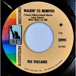 The Vulcanes Walkin' To Memphis Vinyl 7" USED