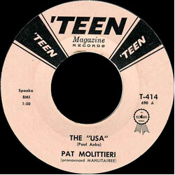 Pat Molittieri The "USA" / Say That You Love Me Vinyl 7" USED