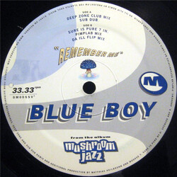 Blue Boy Remember Me Vinyl 12" USED