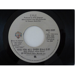 Exile (7) Kiss You All Over Vinyl 7" USED