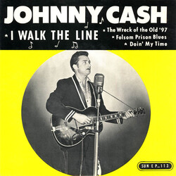 Johnny Cash I Walk The Line Vinyl 7" USED