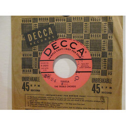 The Treble Chords My Little Girl / Teresa Vinyl 7" USED