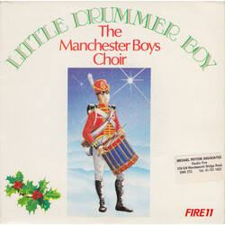 The Manchester Boys Choir Little Drummer Boy Vinyl 7" USED