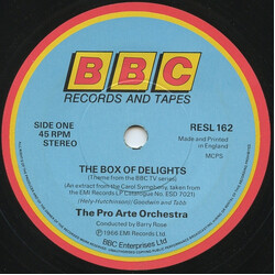 Pro Arte Orchestra Of London The Box Of Delights (Theme From The BBC TV Series) Vinyl 7" USED