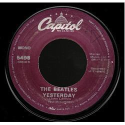 The Beatles Yesterday Vinyl 7" USED
