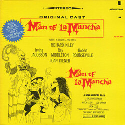"Man Of La Mancha" Original Broadway Cast / Richard Kiley / Irving Jacobson / Ray Middleton / Robert Rounseville / Joan Diener Man Of La Mancha Vinyl 
