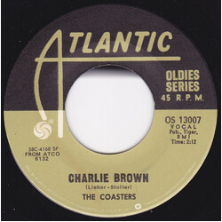 The Coasters Charlie Brown / I'm A Hog For You Vinyl 7" USED