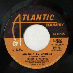 Terry Stafford Amarillo By Morning Vinyl 7" USED